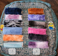 Load image into Gallery viewer, Minky Key Chain Wristlet Bundles 6 for $50