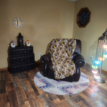 Load image into Gallery viewer, Yellowstone Cow Print Adult Size DSM Squish Double Sided Minky No Backing Blanket 60x73