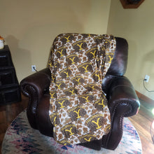 Load image into Gallery viewer, Yellowstone Cow Print Adult Size DSM Squish Double Sided Minky No Backing Blanket 60x73