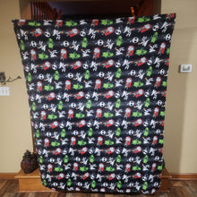 Load image into Gallery viewer, NBC Print Adult Size DSM Squish Double Sided Minky No Backing Blanket 60x73