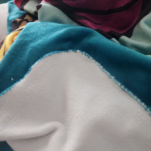 Load image into Gallery viewer, Sunflower Gnome Adult Size DSM Squish Double Sided Minky No Backing Blanket Approximately 60x72