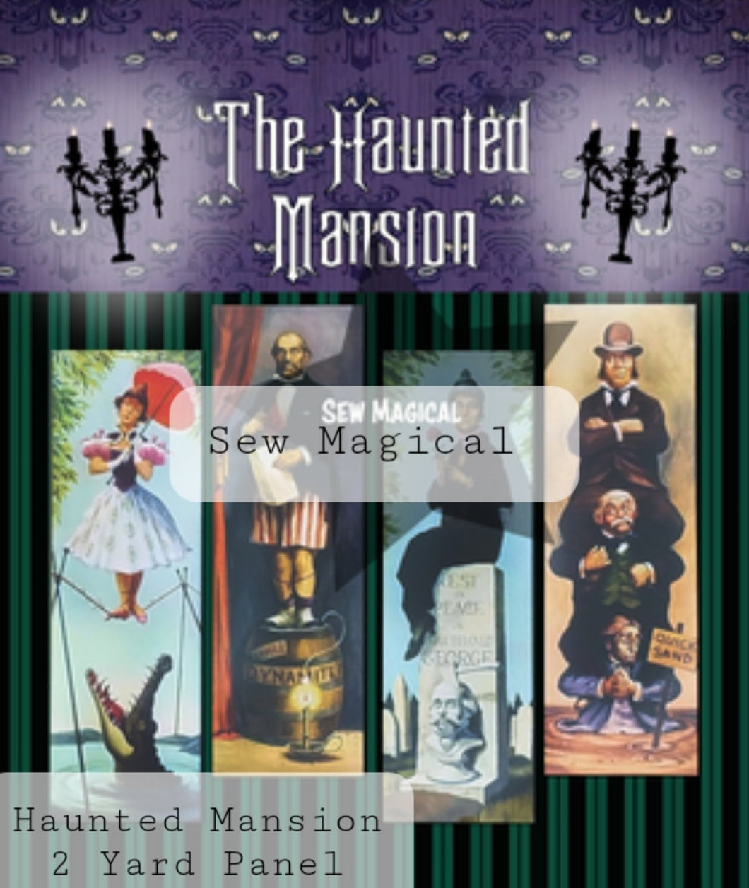 Haunted Mansion 2 Yard Panel