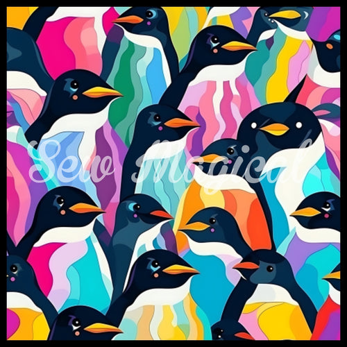 Neon Penguins