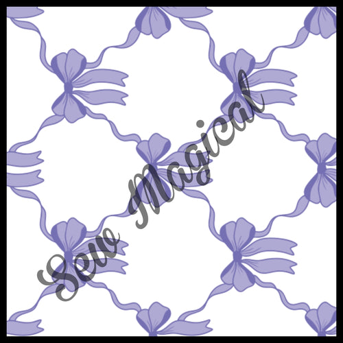 Bows Purple Rotate