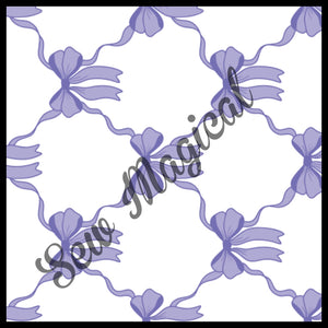 Bows Purple Rotate