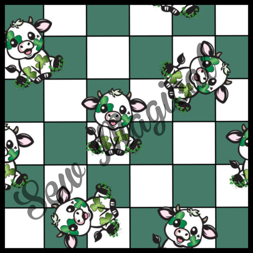 Pats Cow Checkered