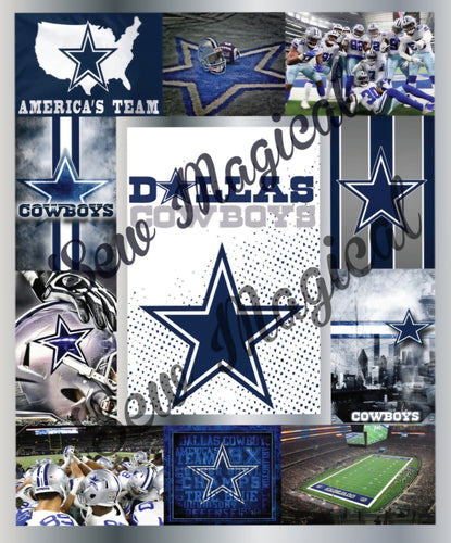 Cowboys Mega 2 Yard Panel