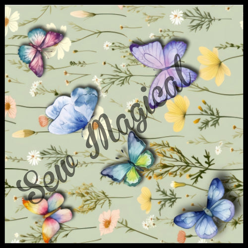 Sage Butterflies Rotate