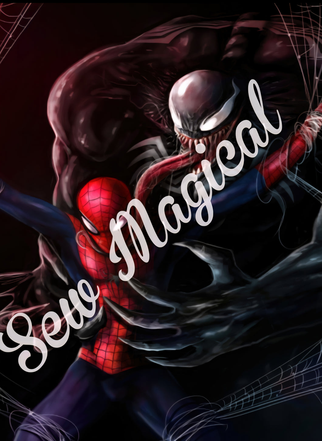 Spiderman & Venom 2 Yard Panel