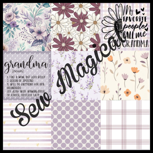 Grandma Patch Purple