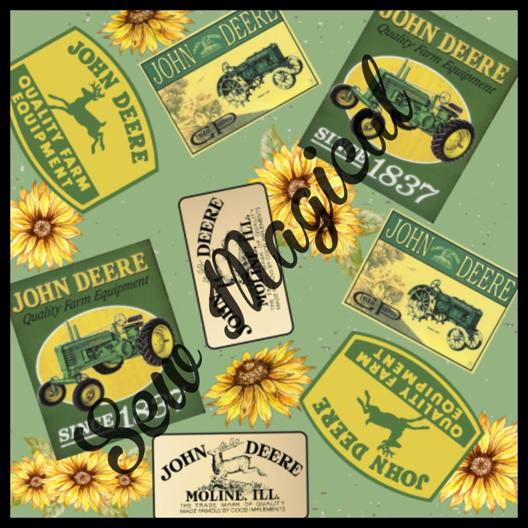 Rustic Deere Flowers