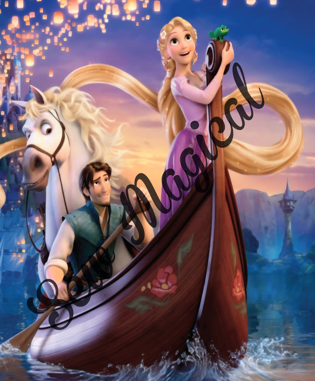 Tangled 2 Yard Panel