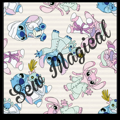 Stitch Sleepy Rotate