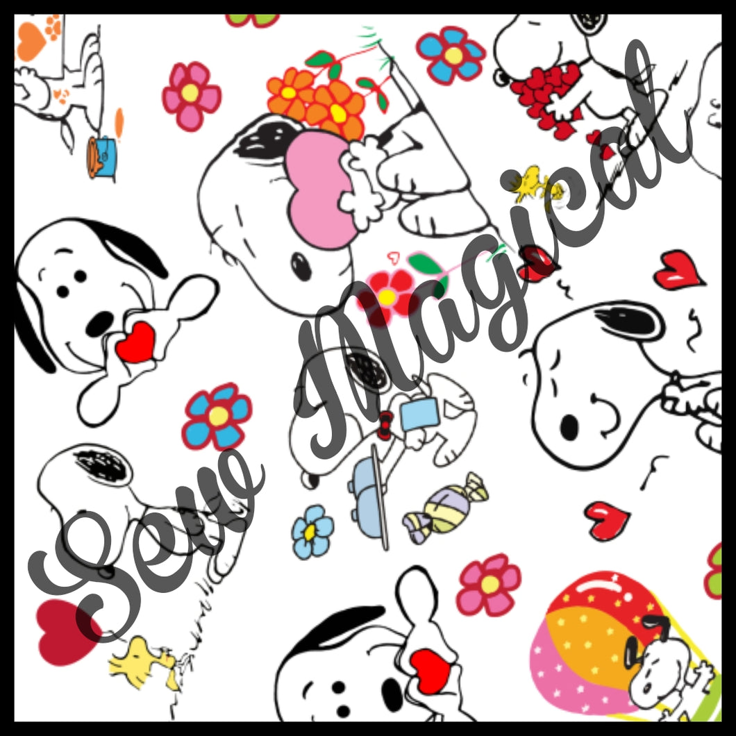 Snoopy Hearts Rotate