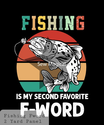 Fishing Fword 2 Yard Panel