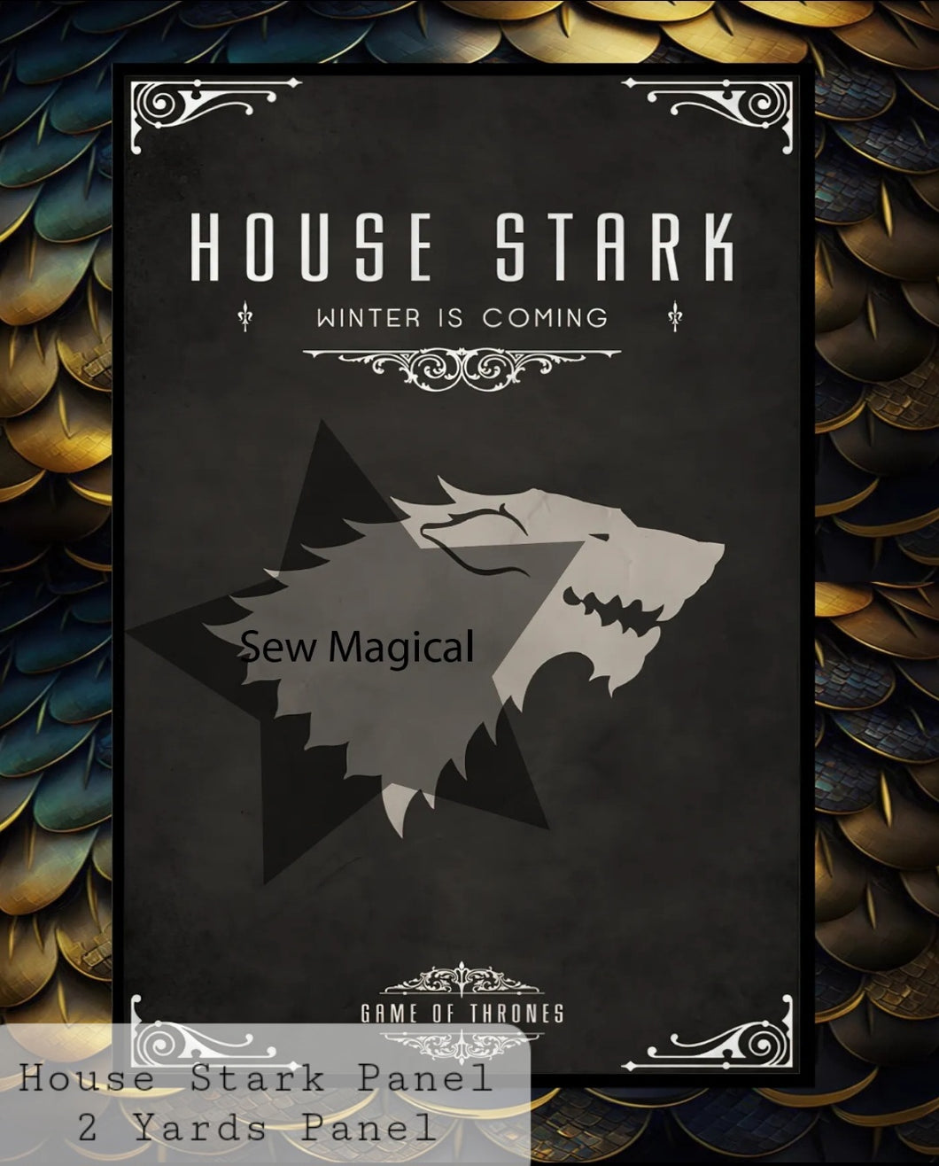 House Stark 2 Yard Panel