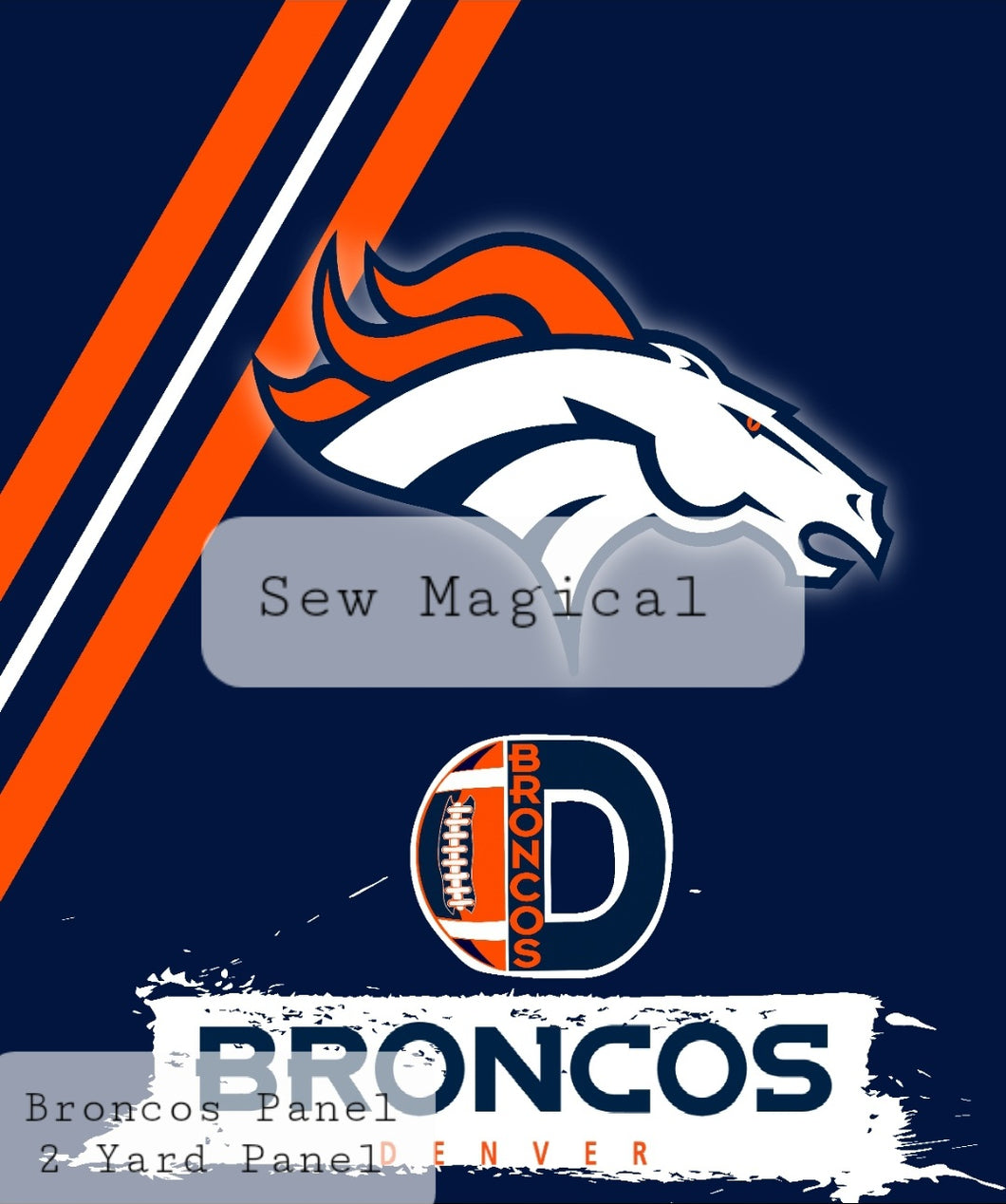 Broncos 2 Yard Panel