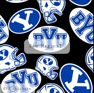 BYU Stickers