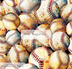 Baseballs Aged