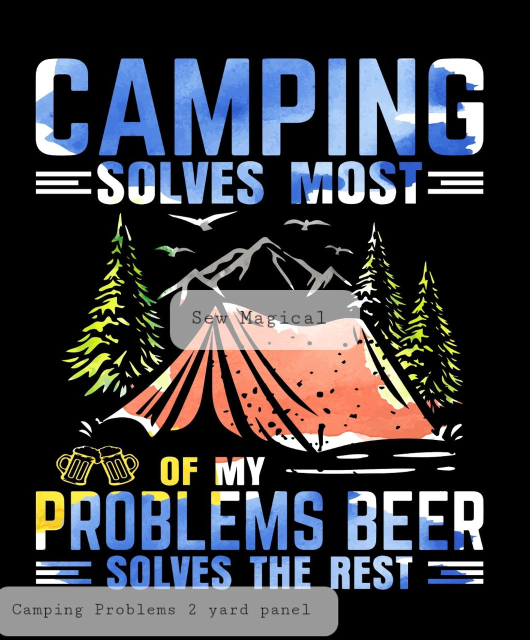 Camping Problems 2 Yard Panel