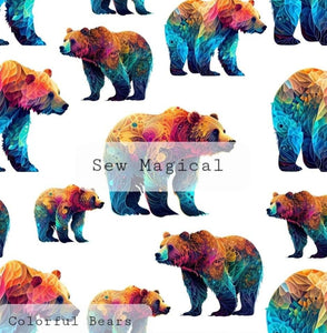 Colorful Bears