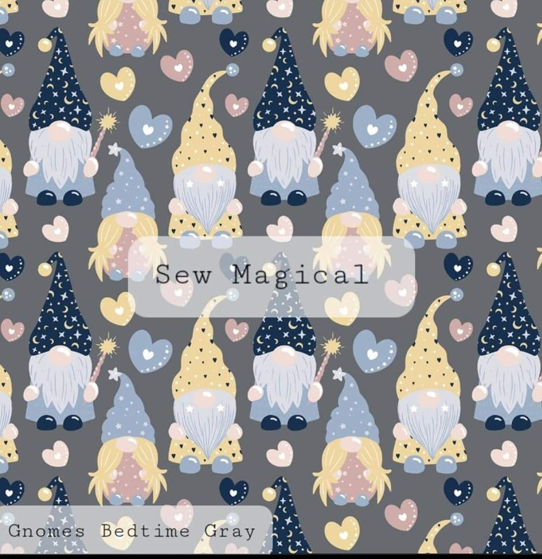 Gnomes Bedtime Gray
