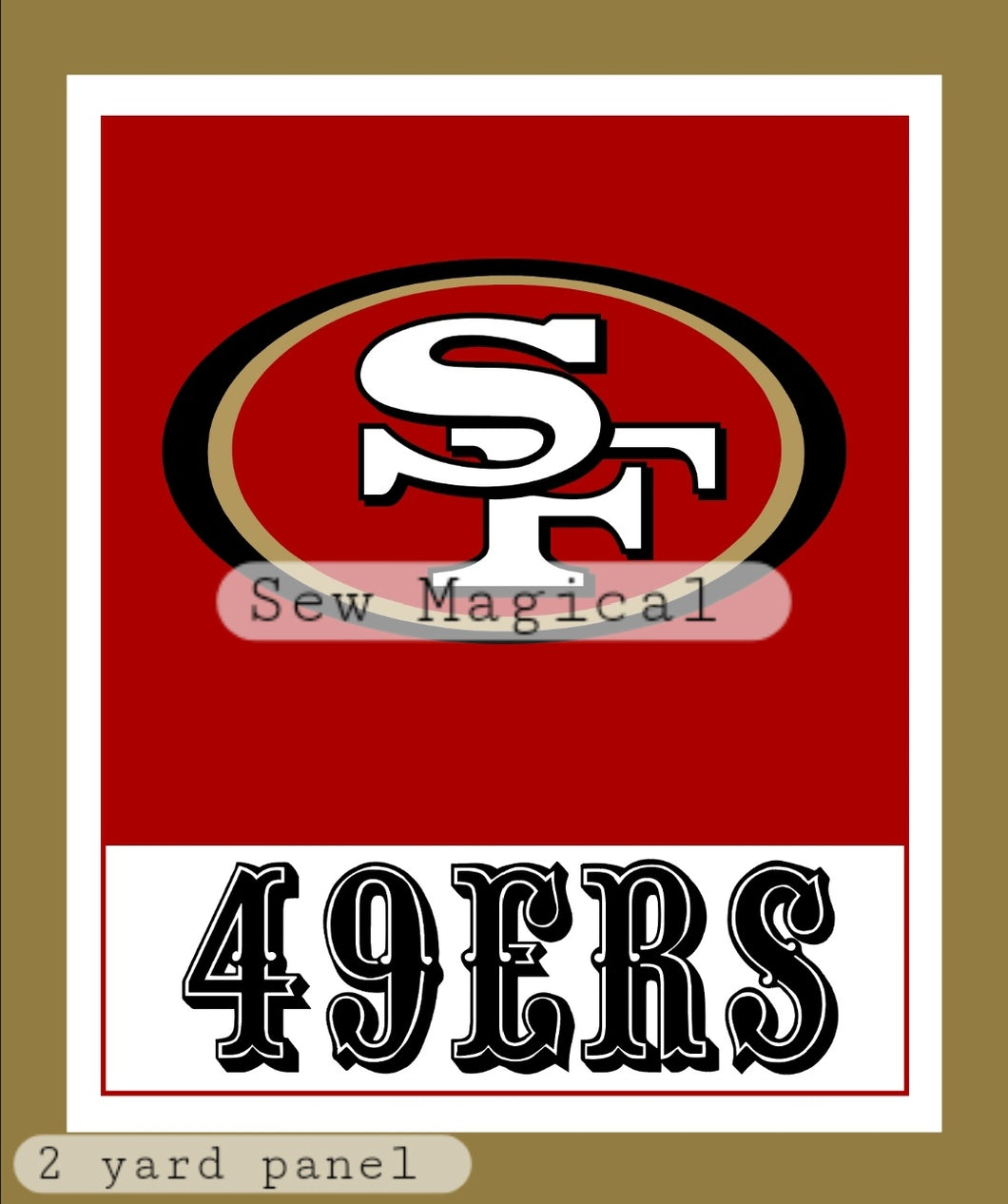 49ers 2 Yard Panel