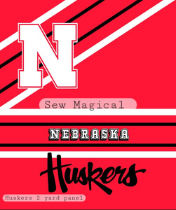 Huskers 2 Yard Panel