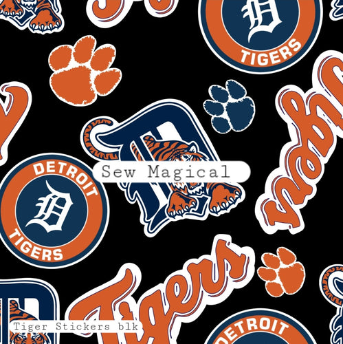 Tiger Stickers blk