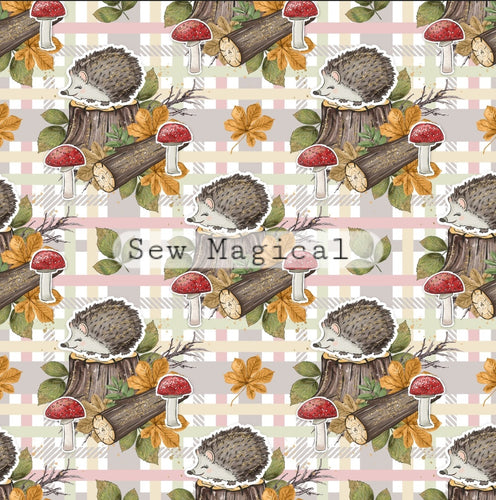 Hedgehog Stump Plaid