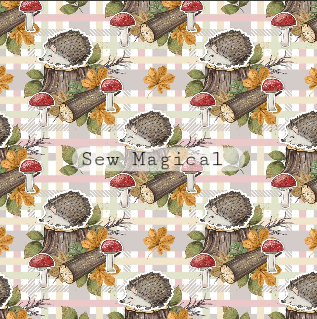 Hedgehog Stump Plaid