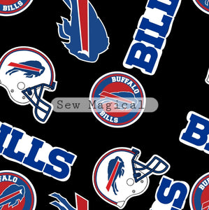 Bills Stickers Blk