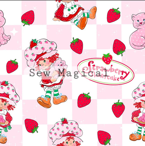 Strawberry Shortcake Checkered