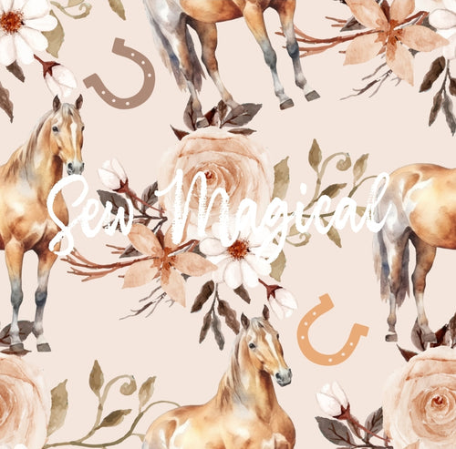 Horse Floral