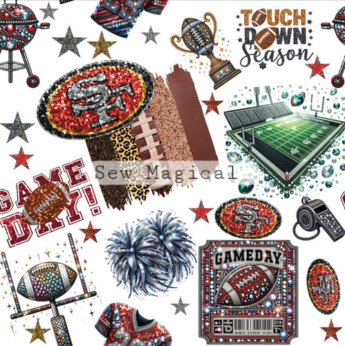 49ers Glitter