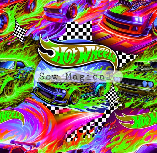 Neon Hotwheels