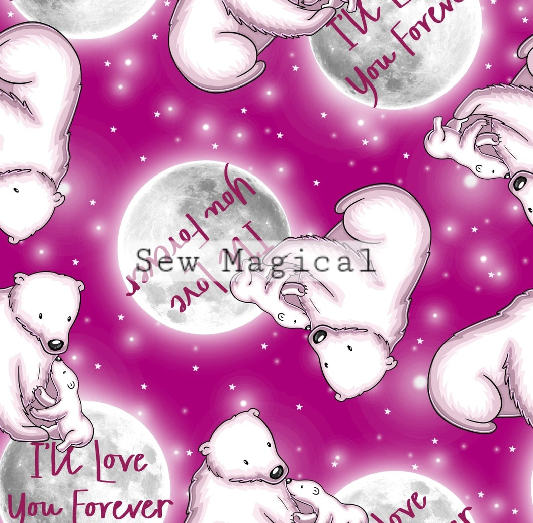Moon Bears Pink