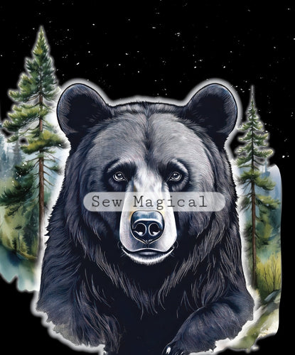 Black Bear 2 Yard Panel