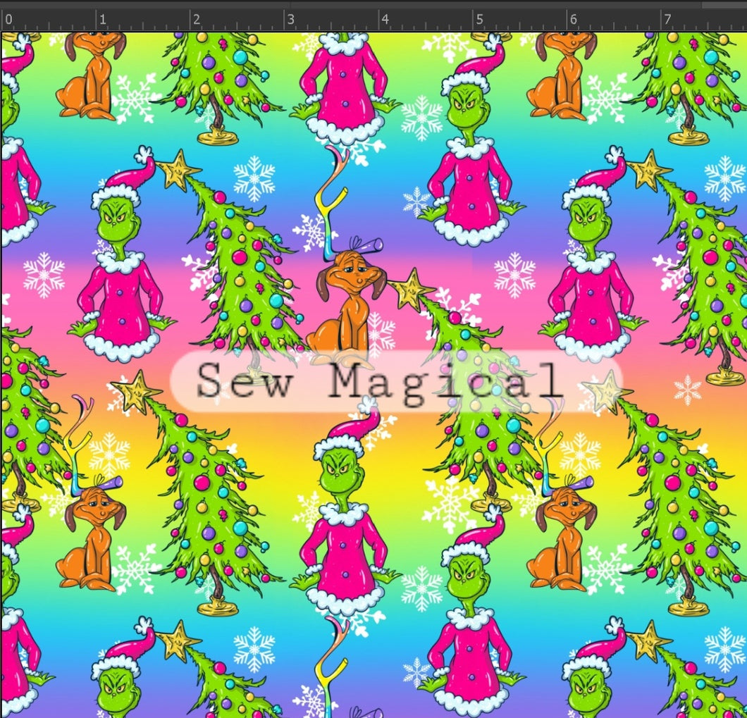 Tiny Grinch Rainbow