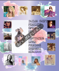 Taylor's Albums Lav 2 Yard Panel