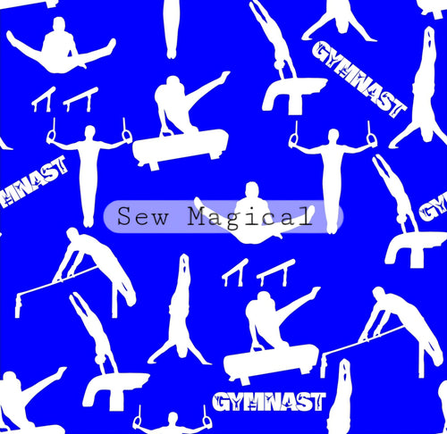 Men's Gymnastics Blue