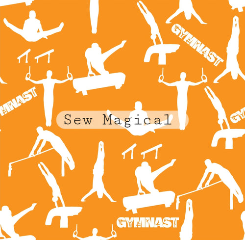 Men's Gymnastics Orange