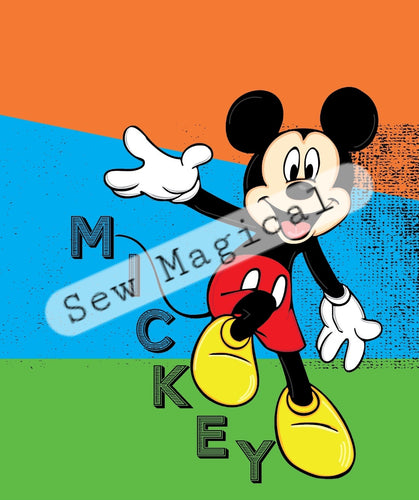 Mickey 1 Yard Panel