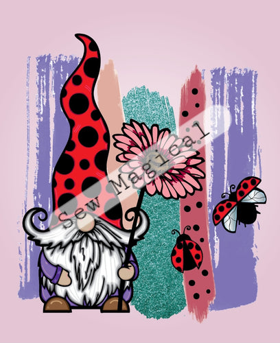 Gnome Ladybug 1 Yard Panel