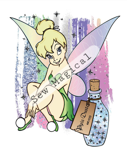 Tinkerbell Dust 1 Yard Panel