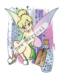 Tinkerbell Dust 1 Yard Panel