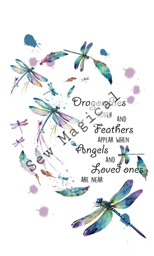 Dragonfly 1 Yard Panel