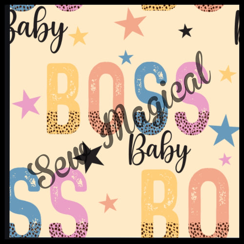 Boss Baby Seamless Digital File