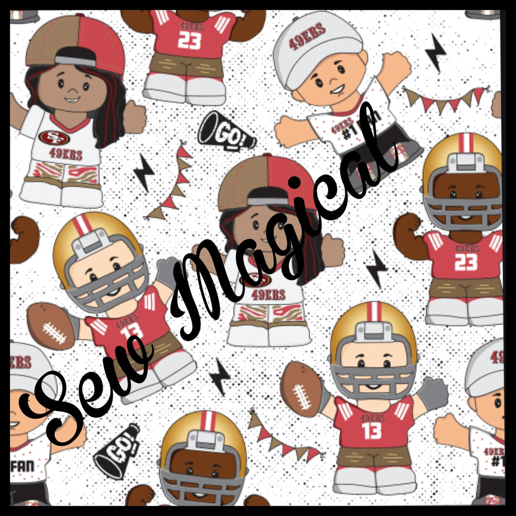 LP FB 49ers Dots