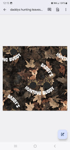 Daddy's Hunting Leaves Dark